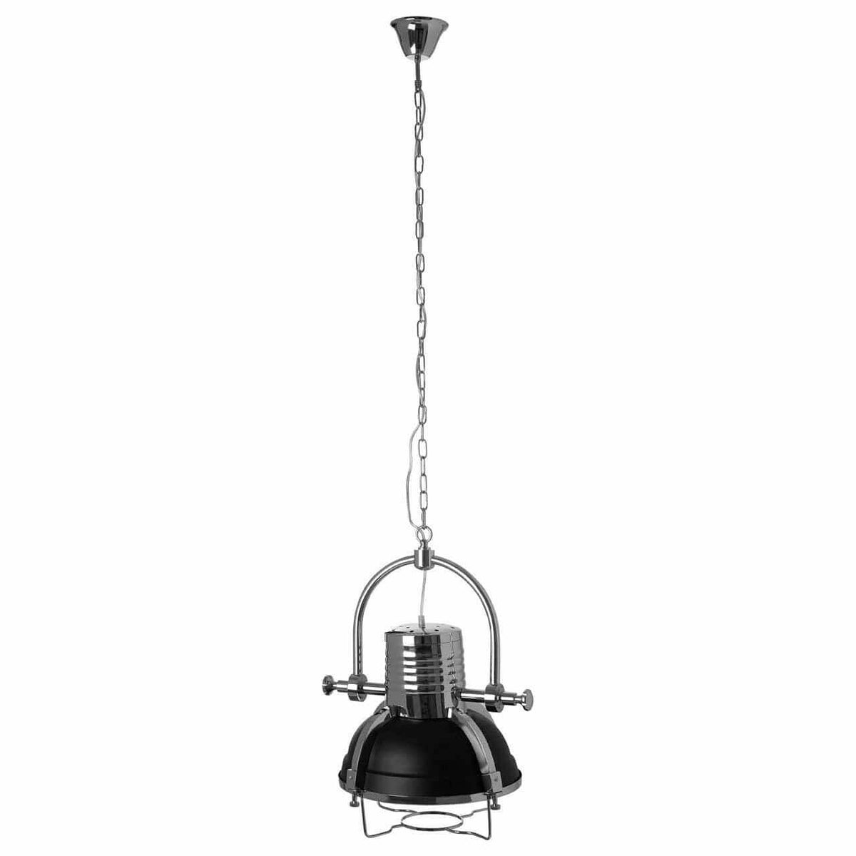 Industrial Revolution Black Pendant Light.