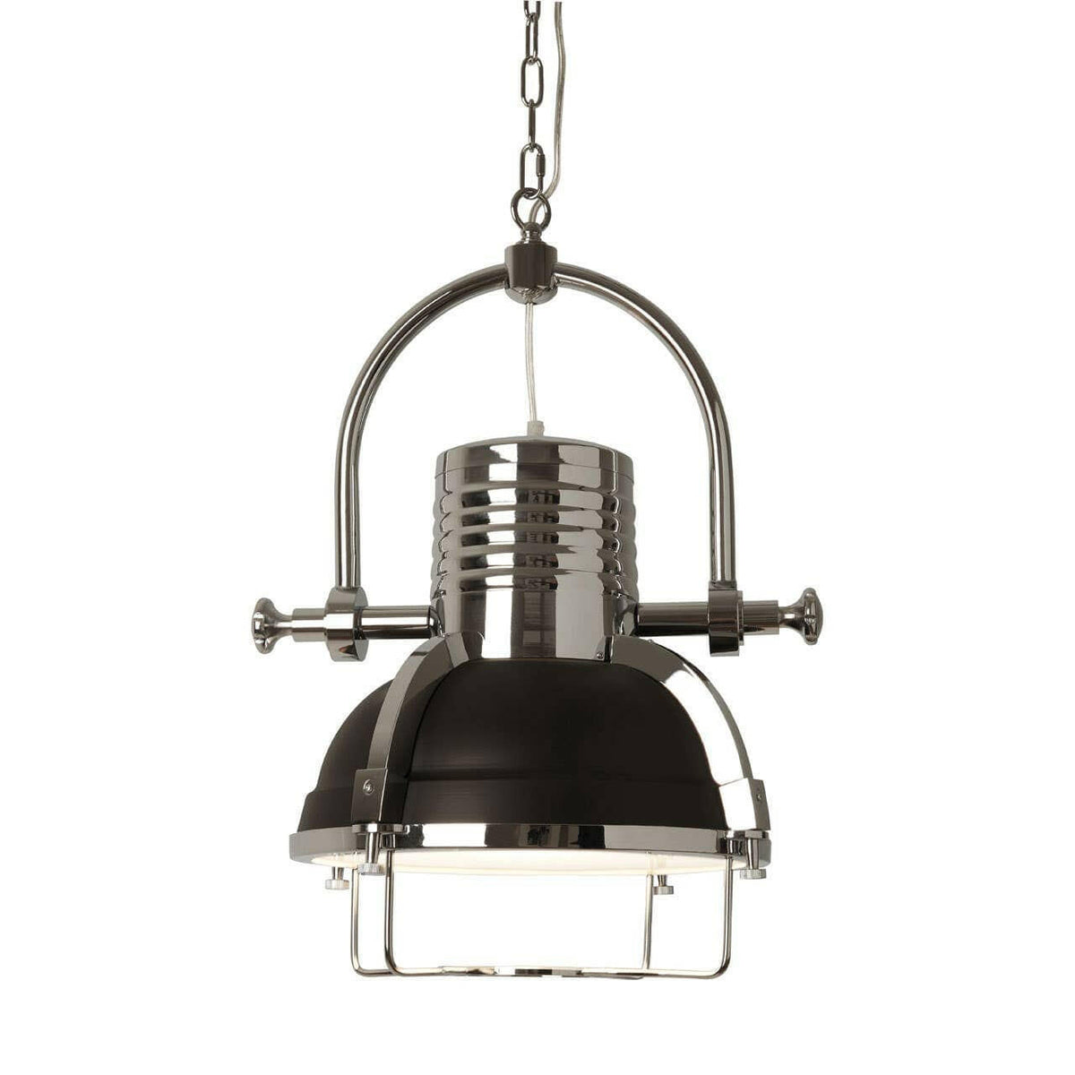 Industrial Revolution Black Pendant Light.
