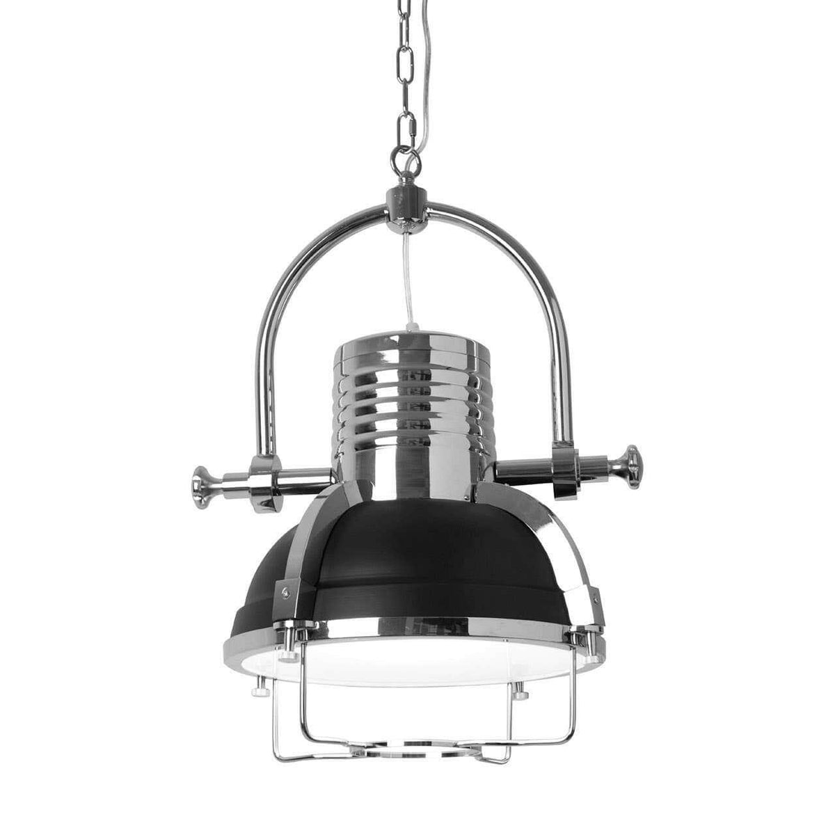 Industrial Revolution Black Pendant Light.
