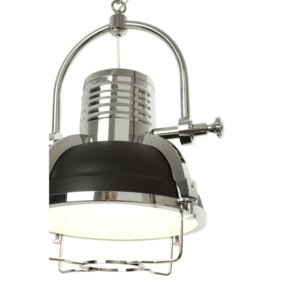 Industrial Revolution Black Pendant Light.