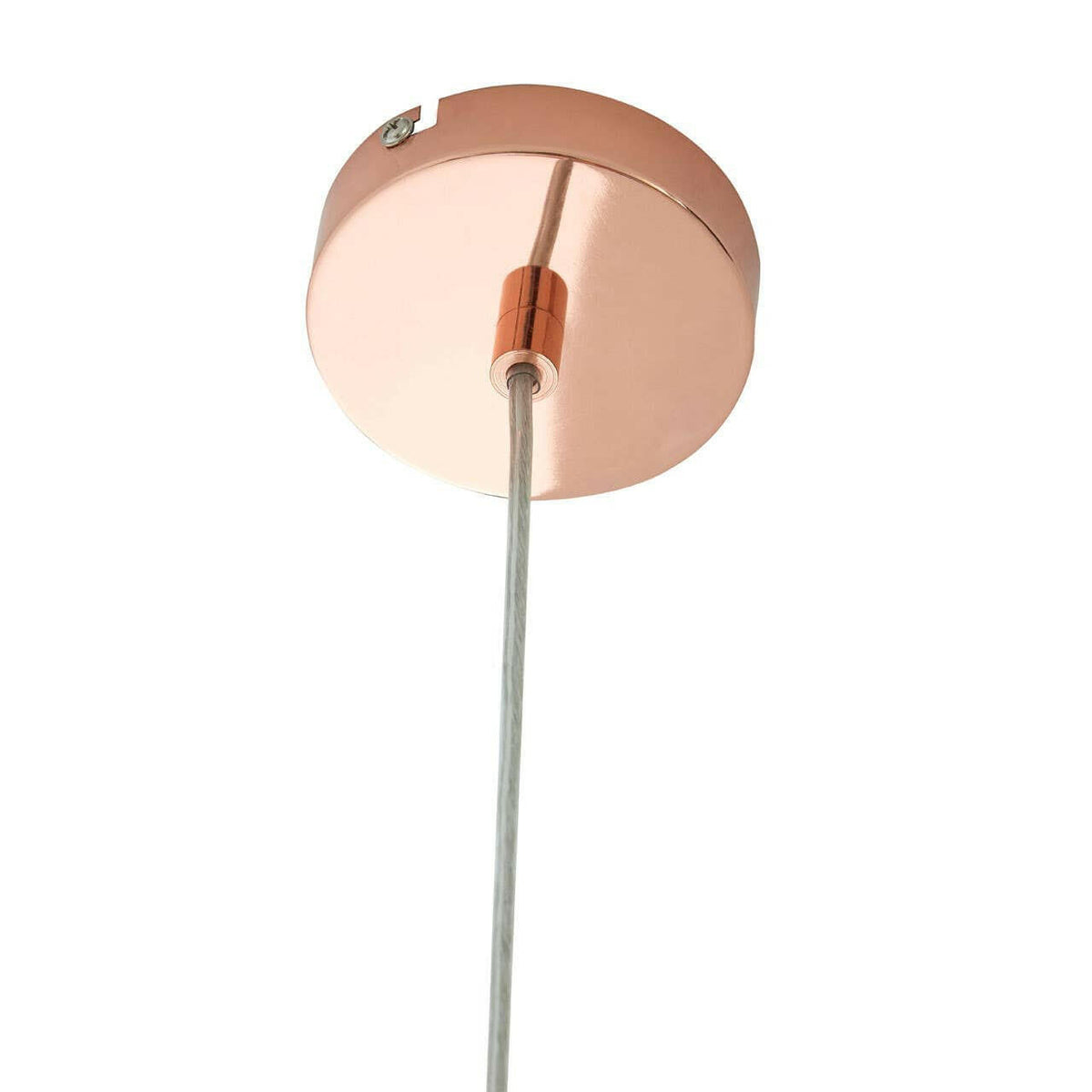 Jasper Metal And Copper Pendant Light.