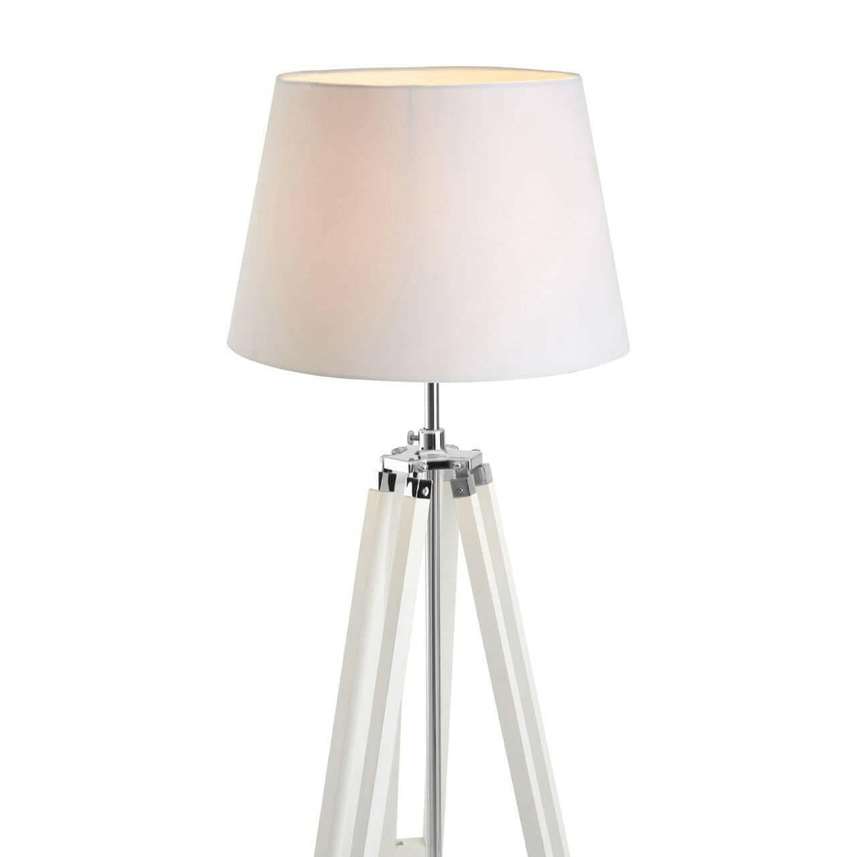 Jasper White Tripod Base Floor Lamp.