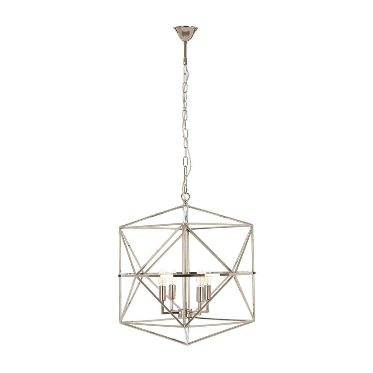 Kamara Hexagonal Chandelier.