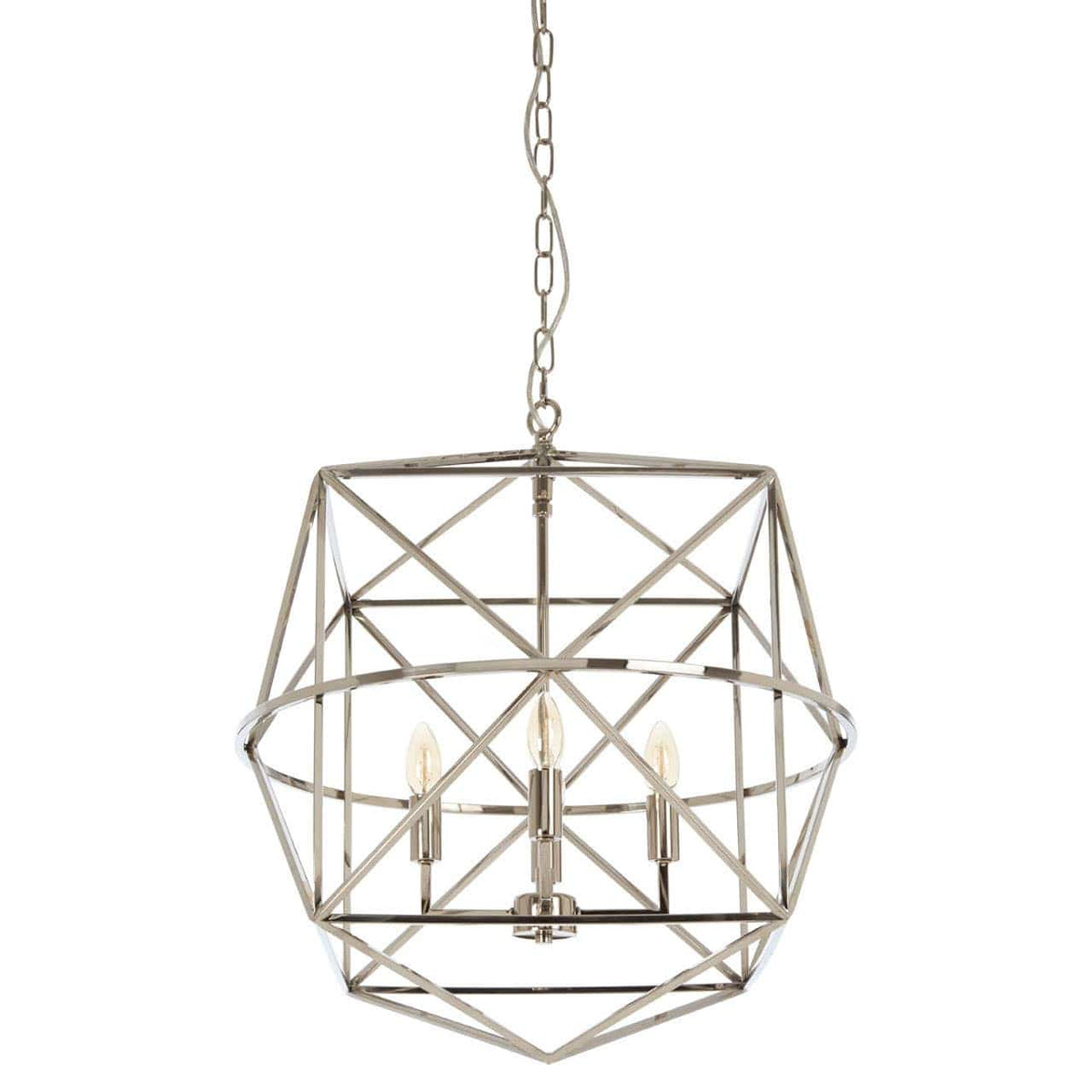 Kamara Hexagonal Chandelier.