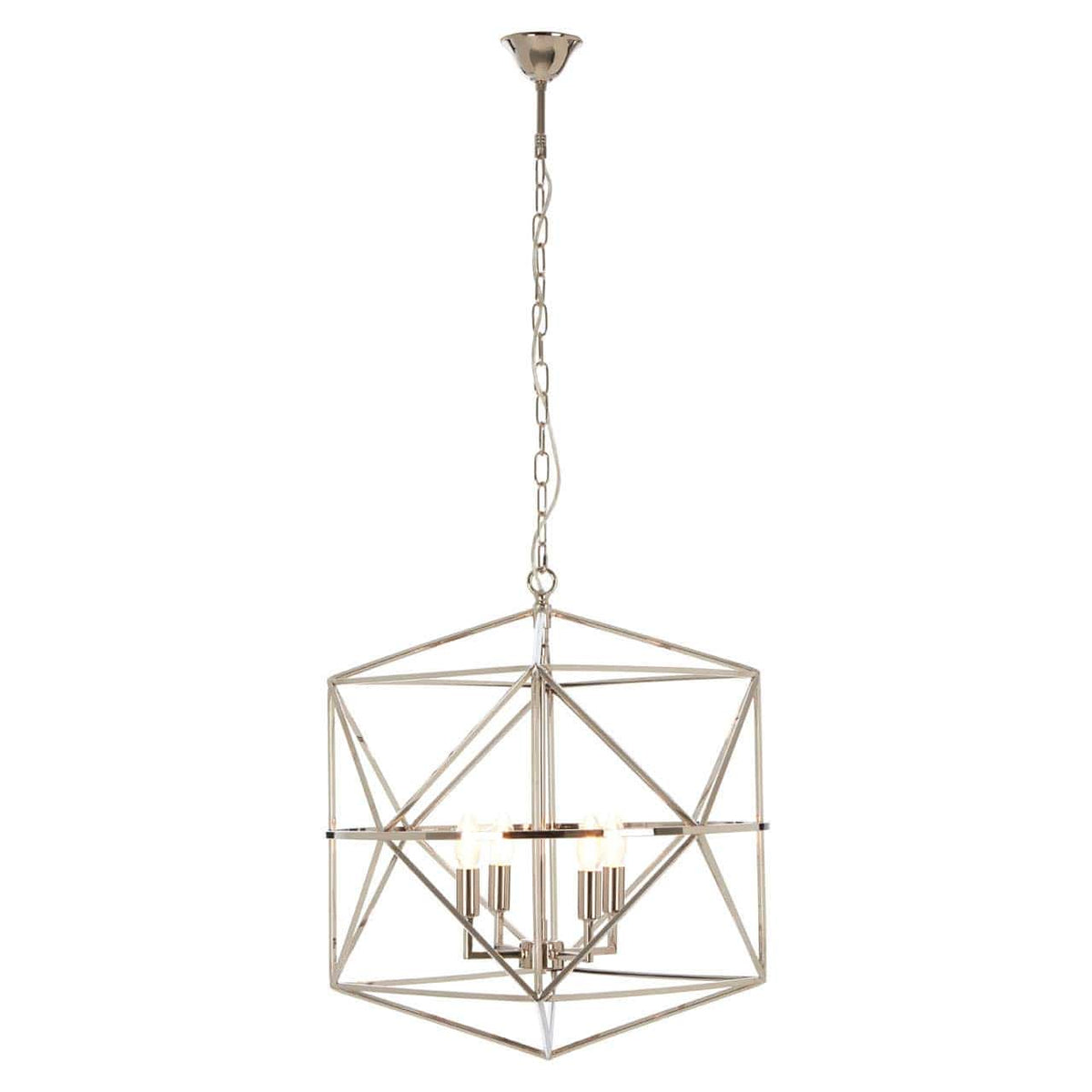 Kamara Hexagonal Chandelier.