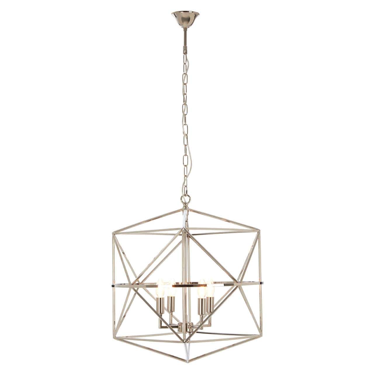 Noosa & Co. Lighting Kamara Hexagonal Chandelier House of Isabella UK