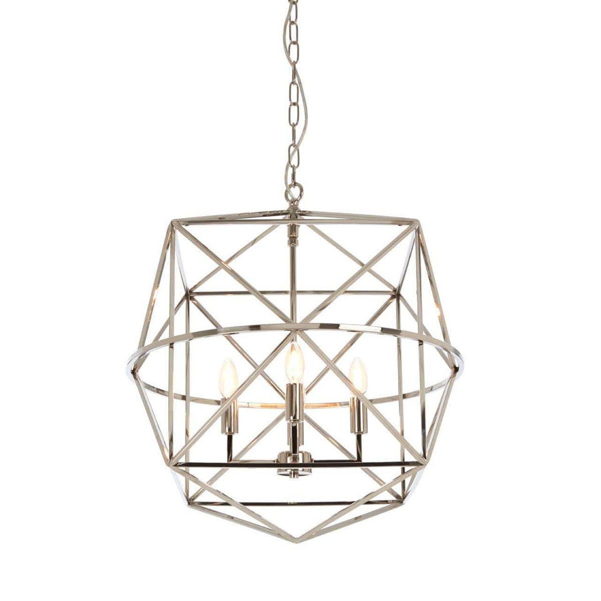Kamara Hexagonal Chandelier.