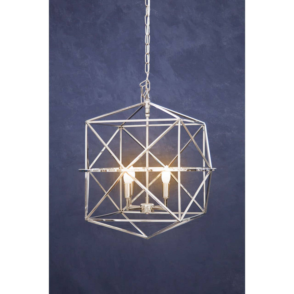Kamara Hexagonal Chandelier.