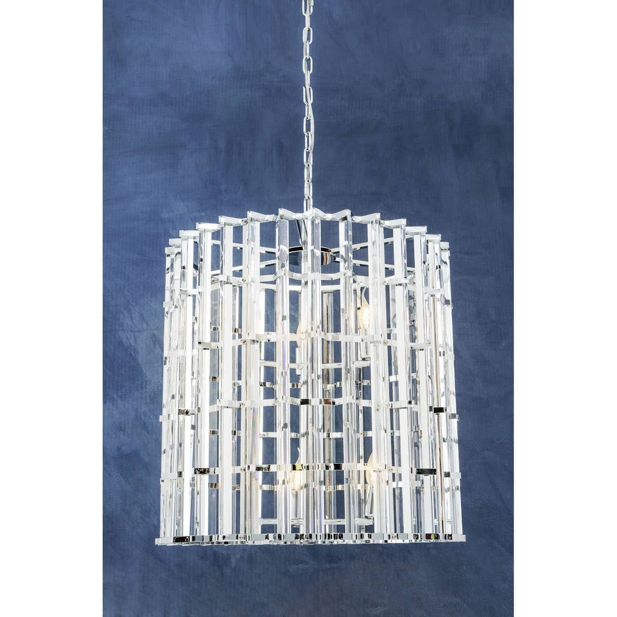 Noosa & Co. Lighting Karli Chrome And Glass Vertical Light House of Isabella UK