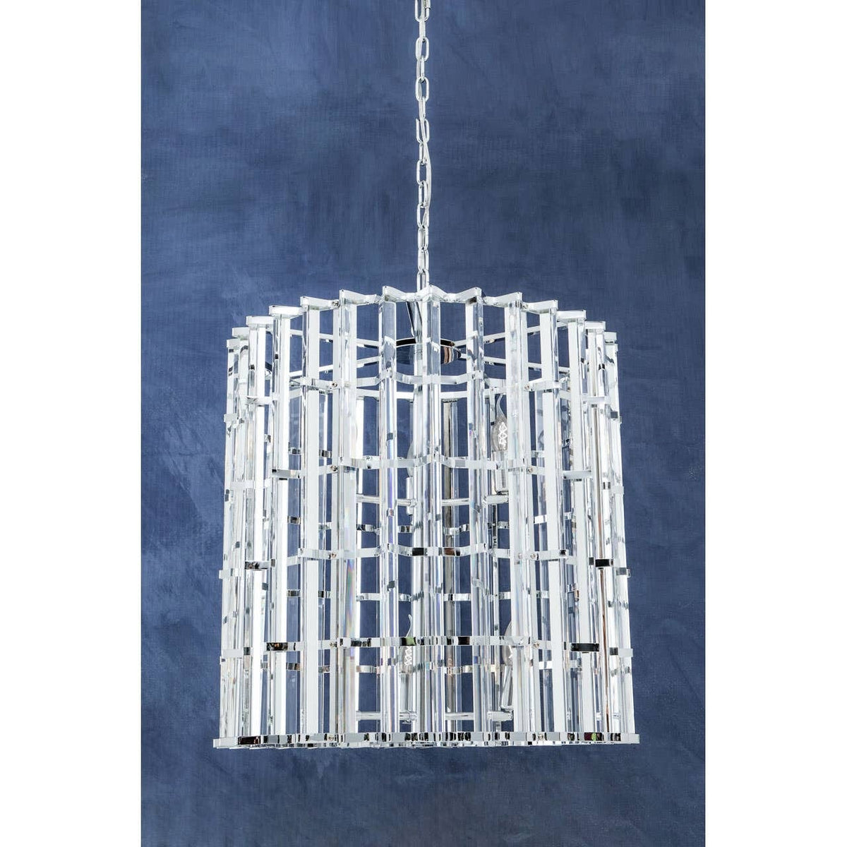 Noosa & Co. Lighting Karli Chrome And Glass Vertical Light House of Isabella UK