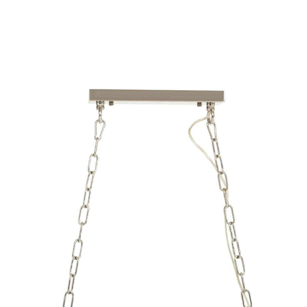 Karli Chrome Eight Bulb Pendant Light.