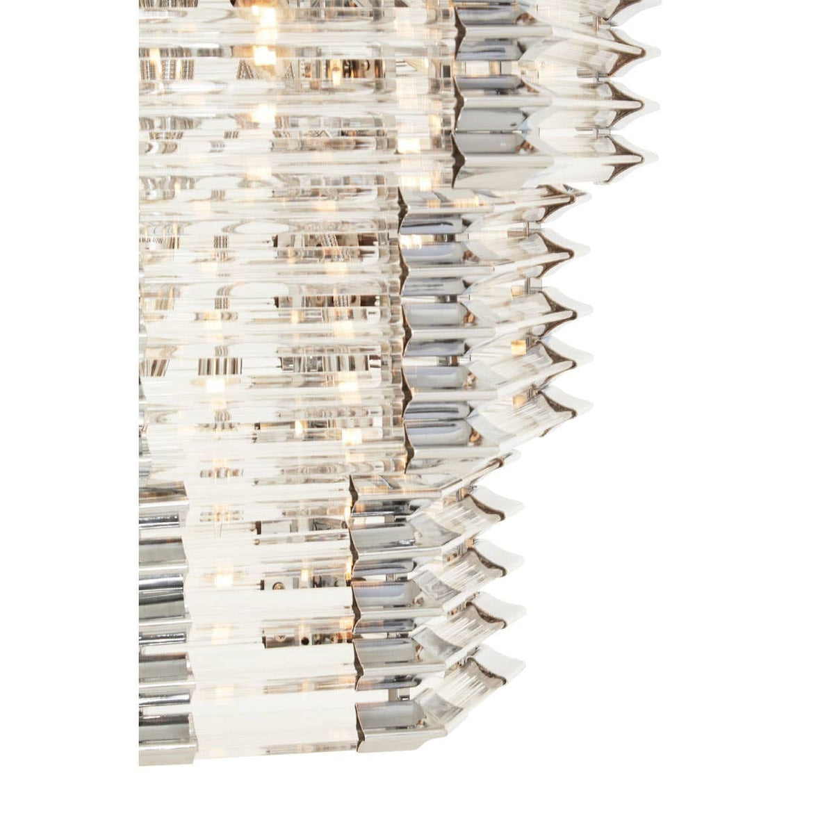 Noosa & Co. Lighting Karli Glass And Chrome Finish Prism Light House of Isabella UK