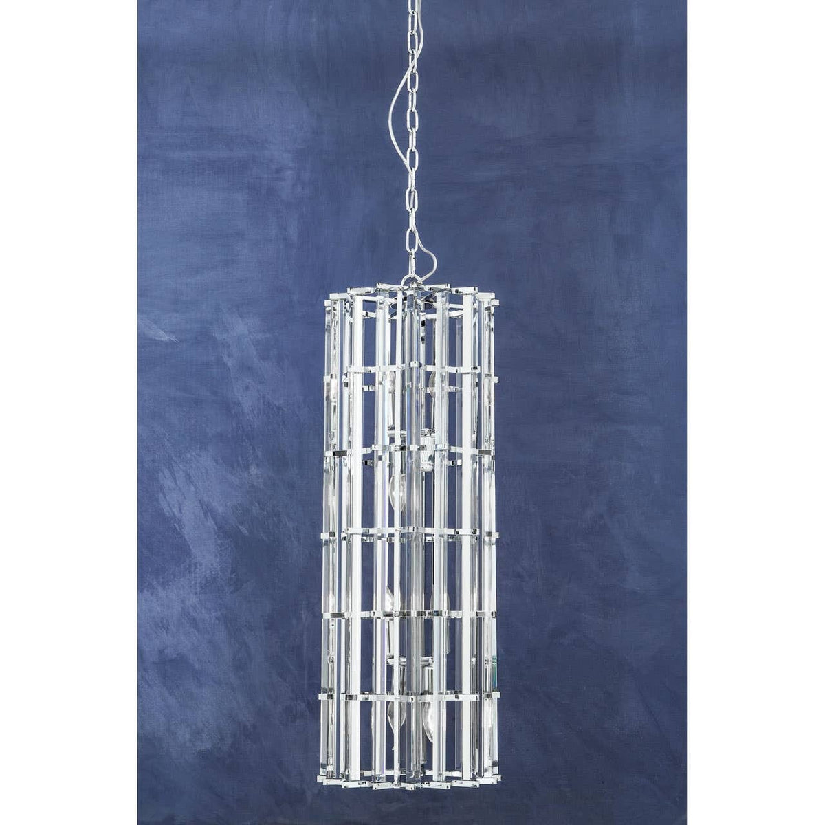 Noosa & Co. Lighting Karli Glass And Chrome Finish Vertical Light House of Isabella UK