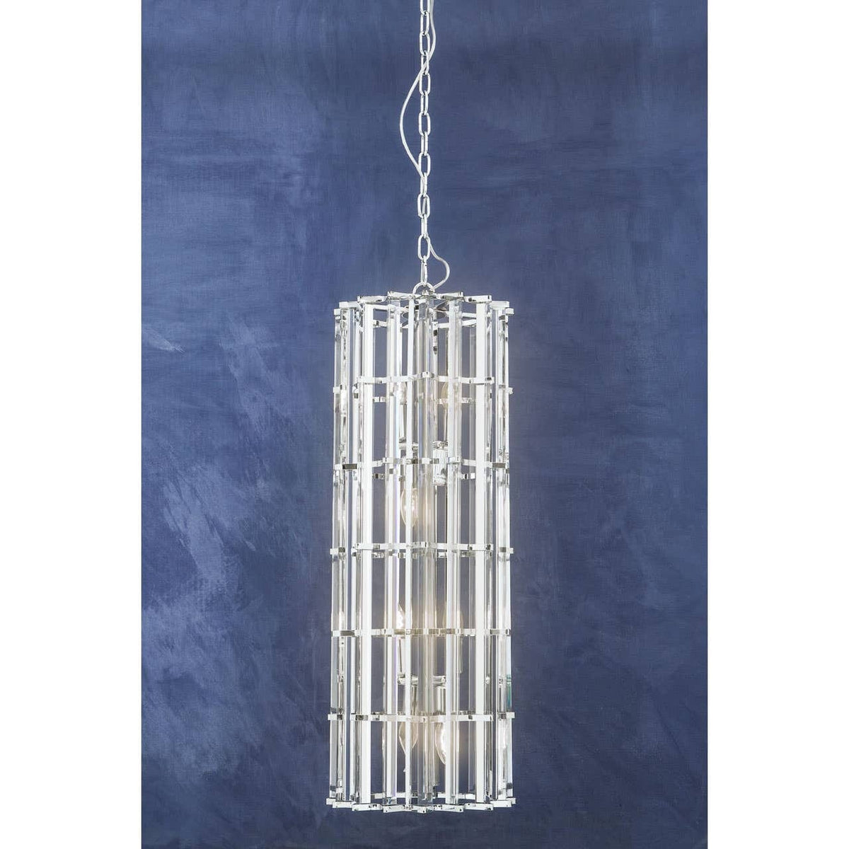 Noosa & Co. Lighting Karli Glass And Chrome Finish Vertical Light House of Isabella UK