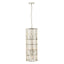 Noosa & Co. Lighting Karli Glass And Chrome Finish Vertical Light House of Isabella UK