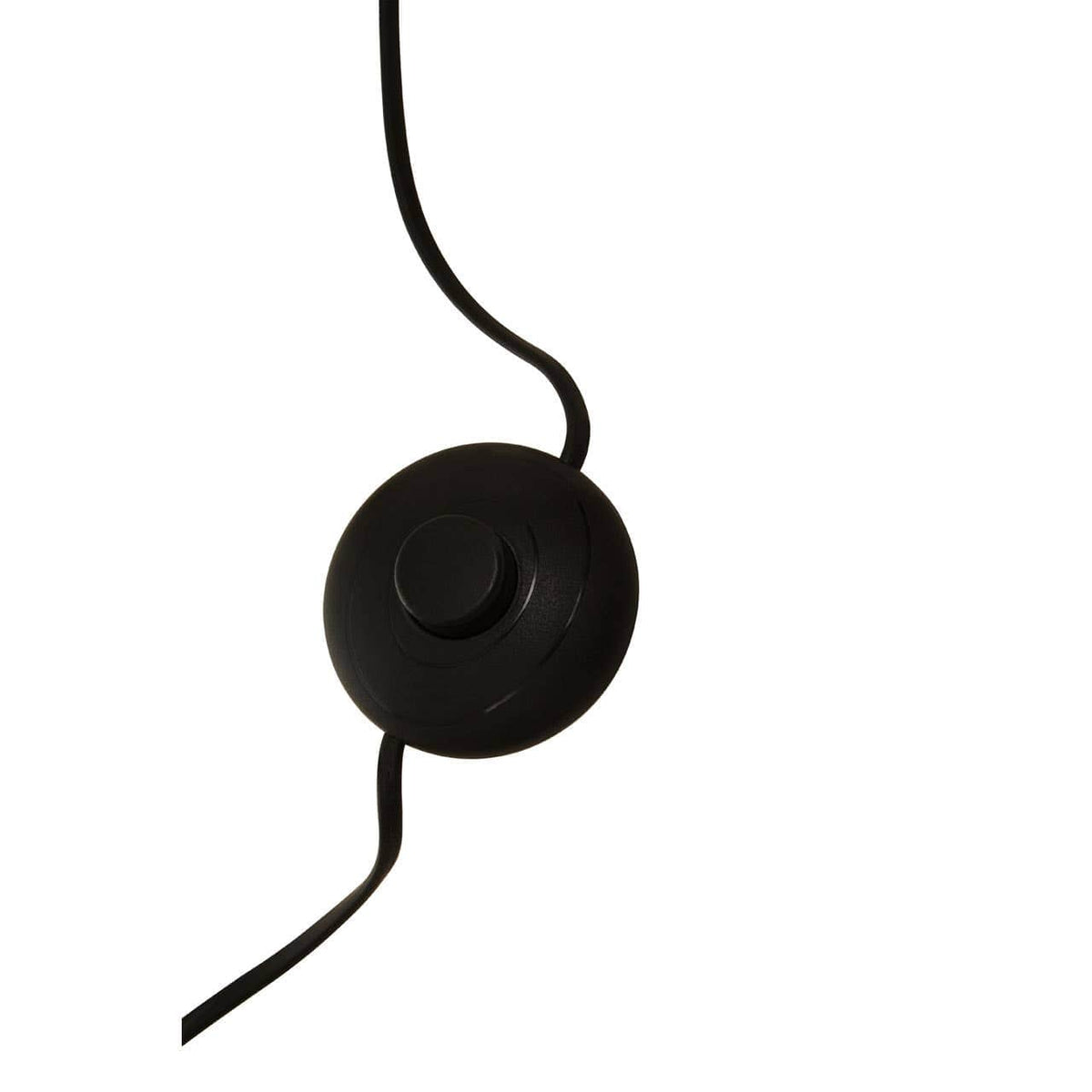 Karter Floor Chrome Finish Lamp With White Base.