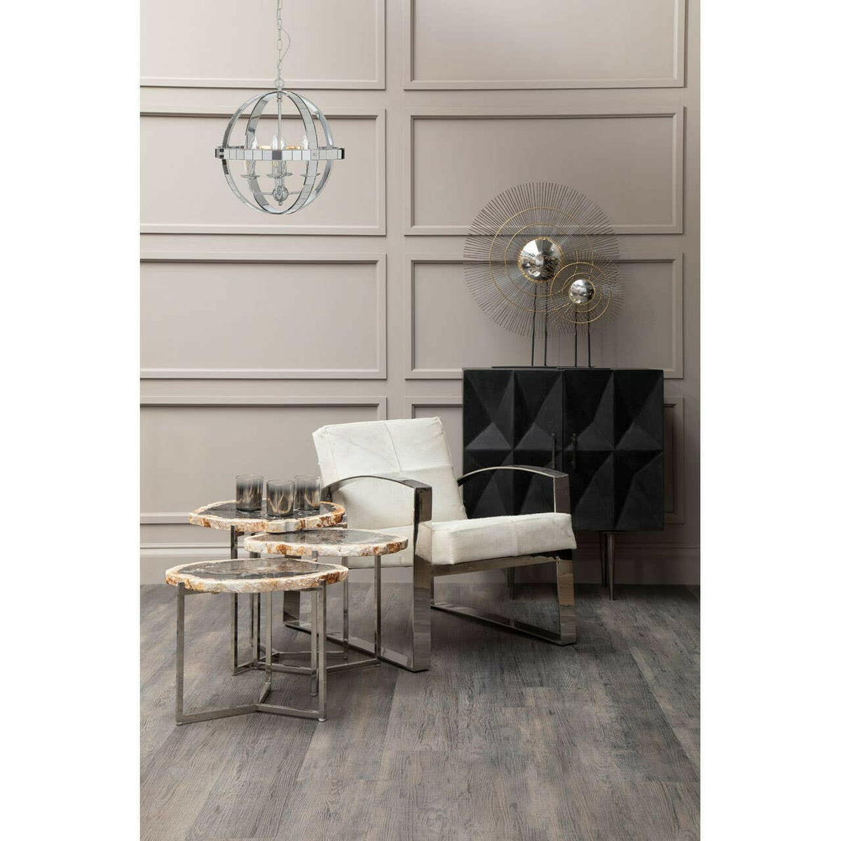 Kensington Townhouse Rounded Pendant Light.