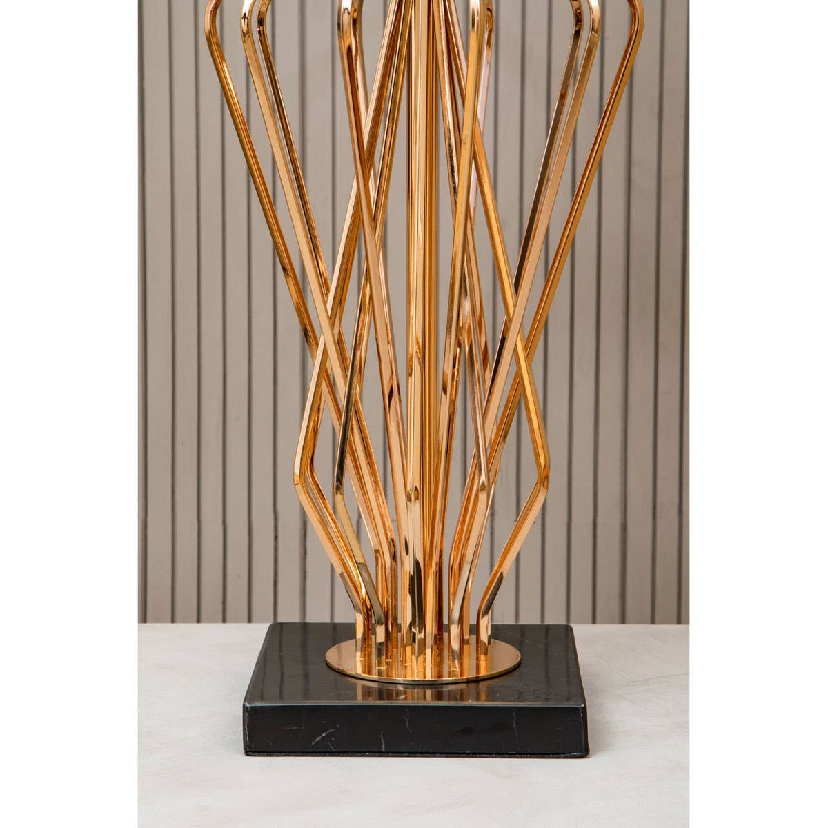 Kensington Townhouse White Shade Table Lamp.