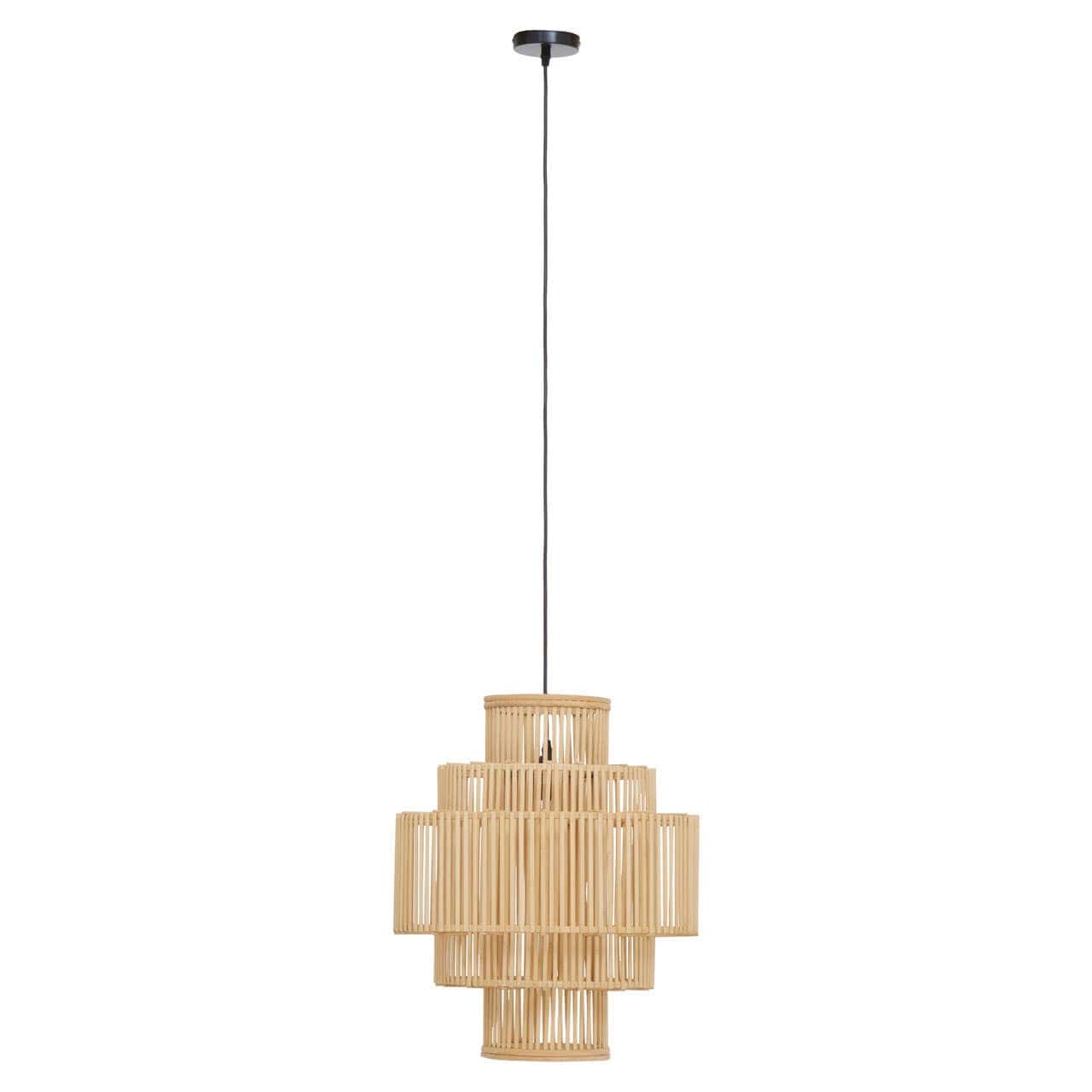 Noosa & Co. Lighting Lapiz Bamboo Pendant Light House of Isabella UK