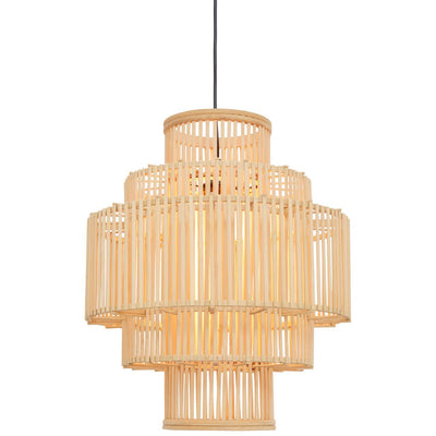 Noosa & Co. Lighting Lapiz Bamboo Pendant Light House of Isabella UK