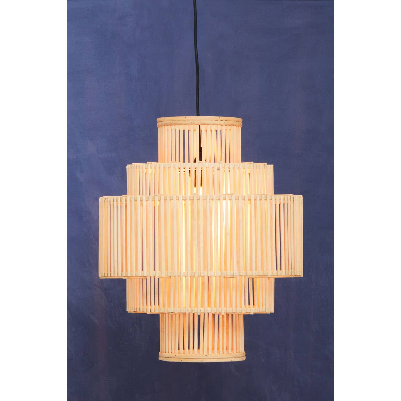 Noosa & Co. Lighting Lapiz Bamboo Pendant Light House of Isabella UK