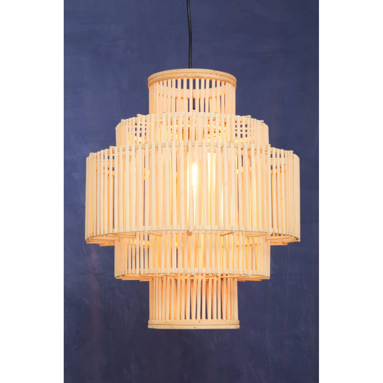 Noosa & Co. Lighting Lapiz Bamboo Pendant Light House of Isabella UK