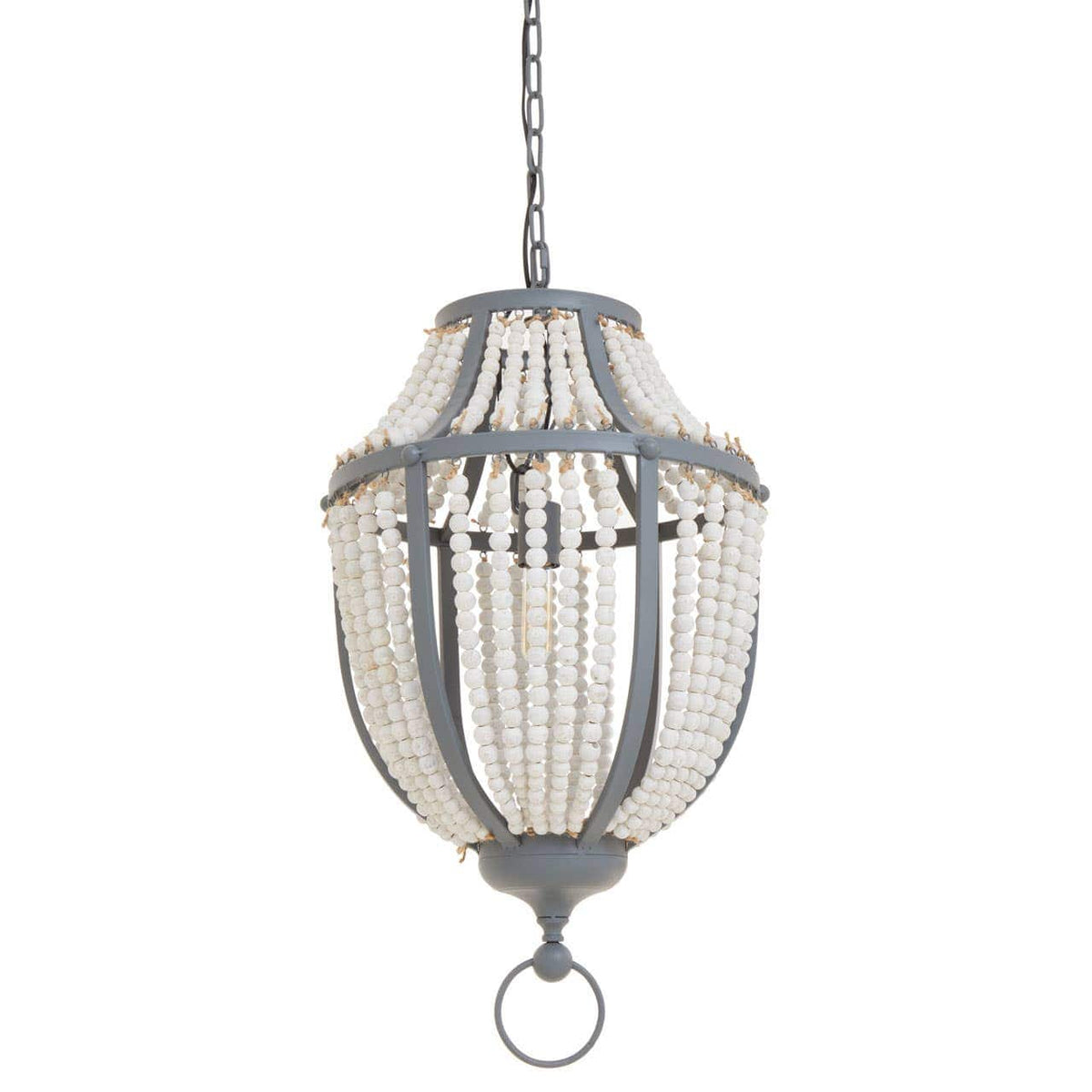 Lapiz White Grey Chandelier.