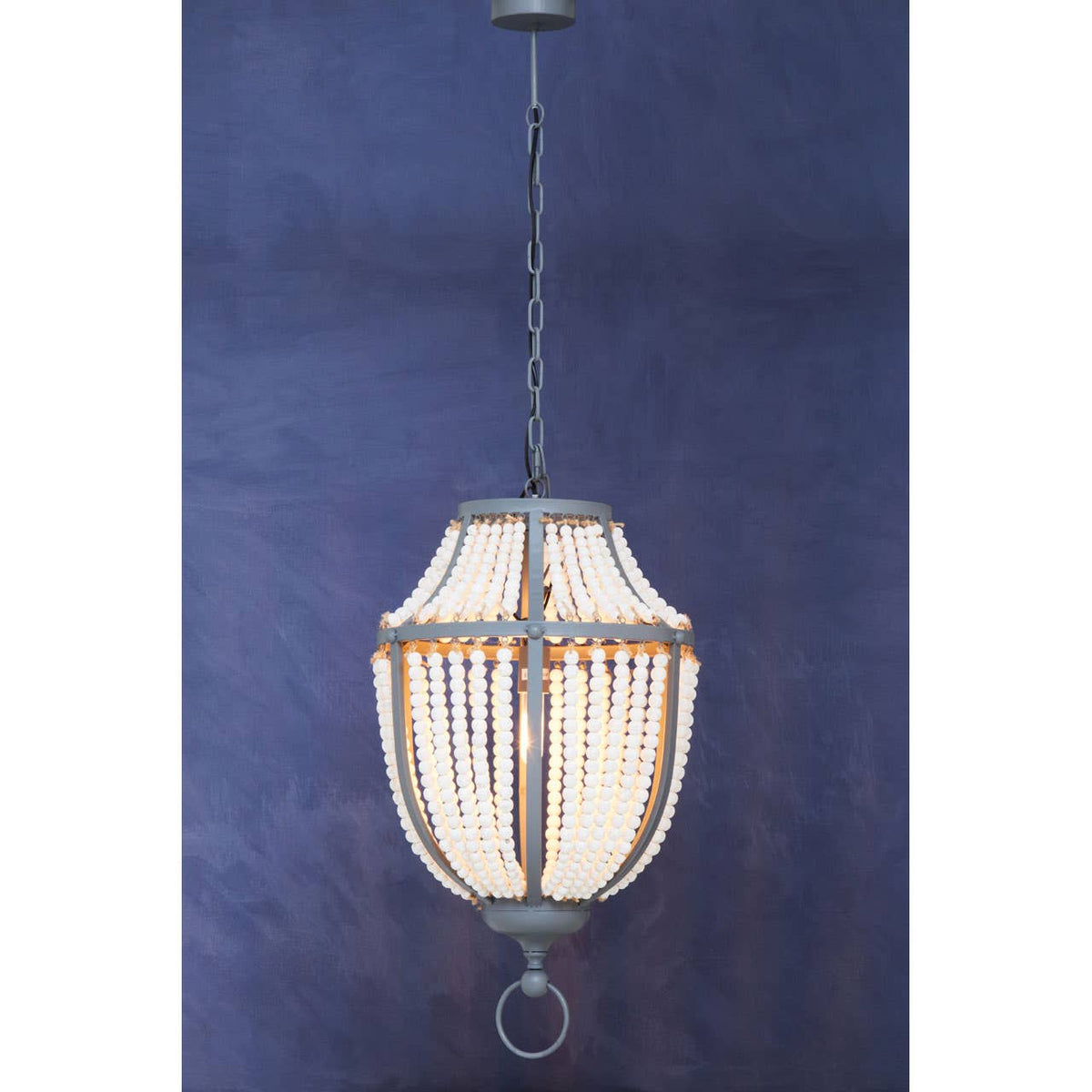 Lapiz White Grey Chandelier.