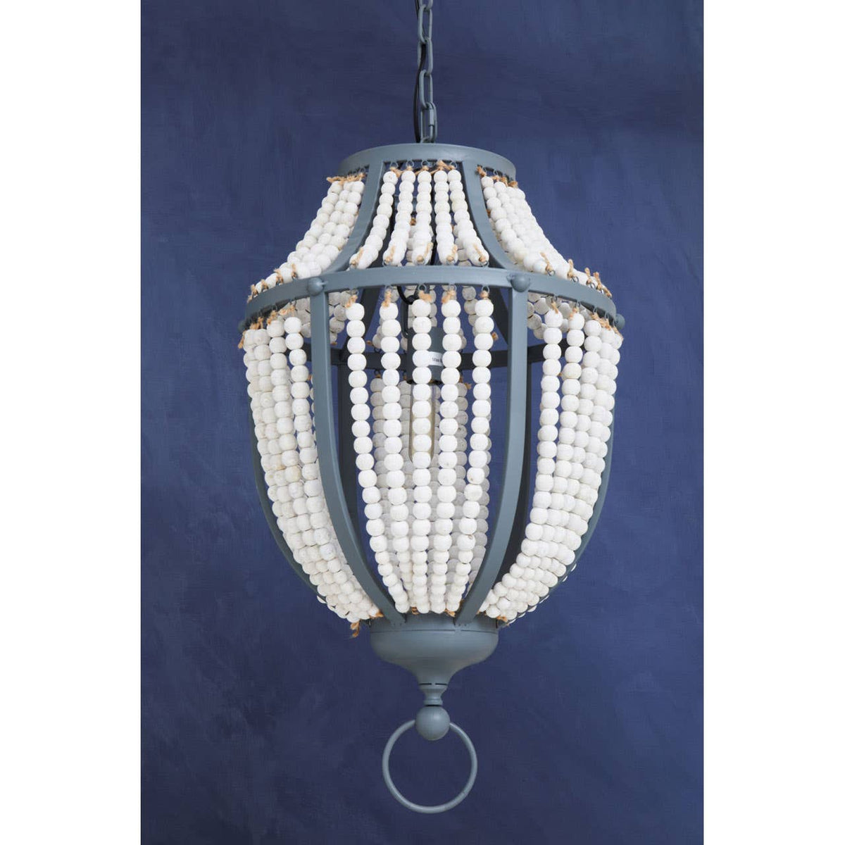 Lapiz White Grey Chandelier.