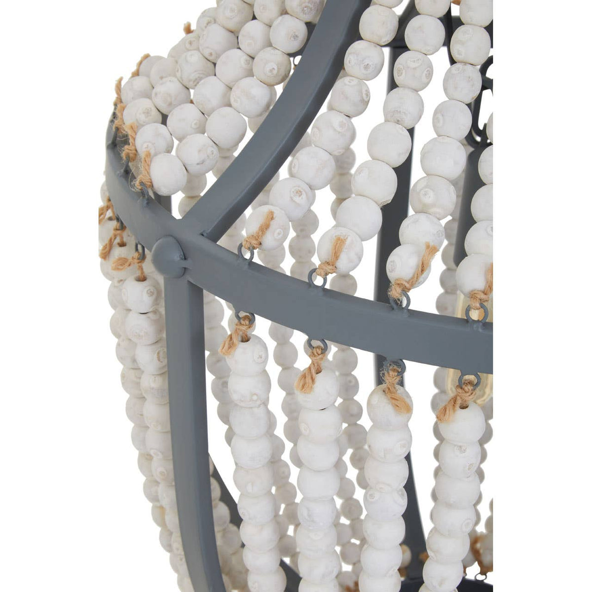 Lapiz White Grey Chandelier.