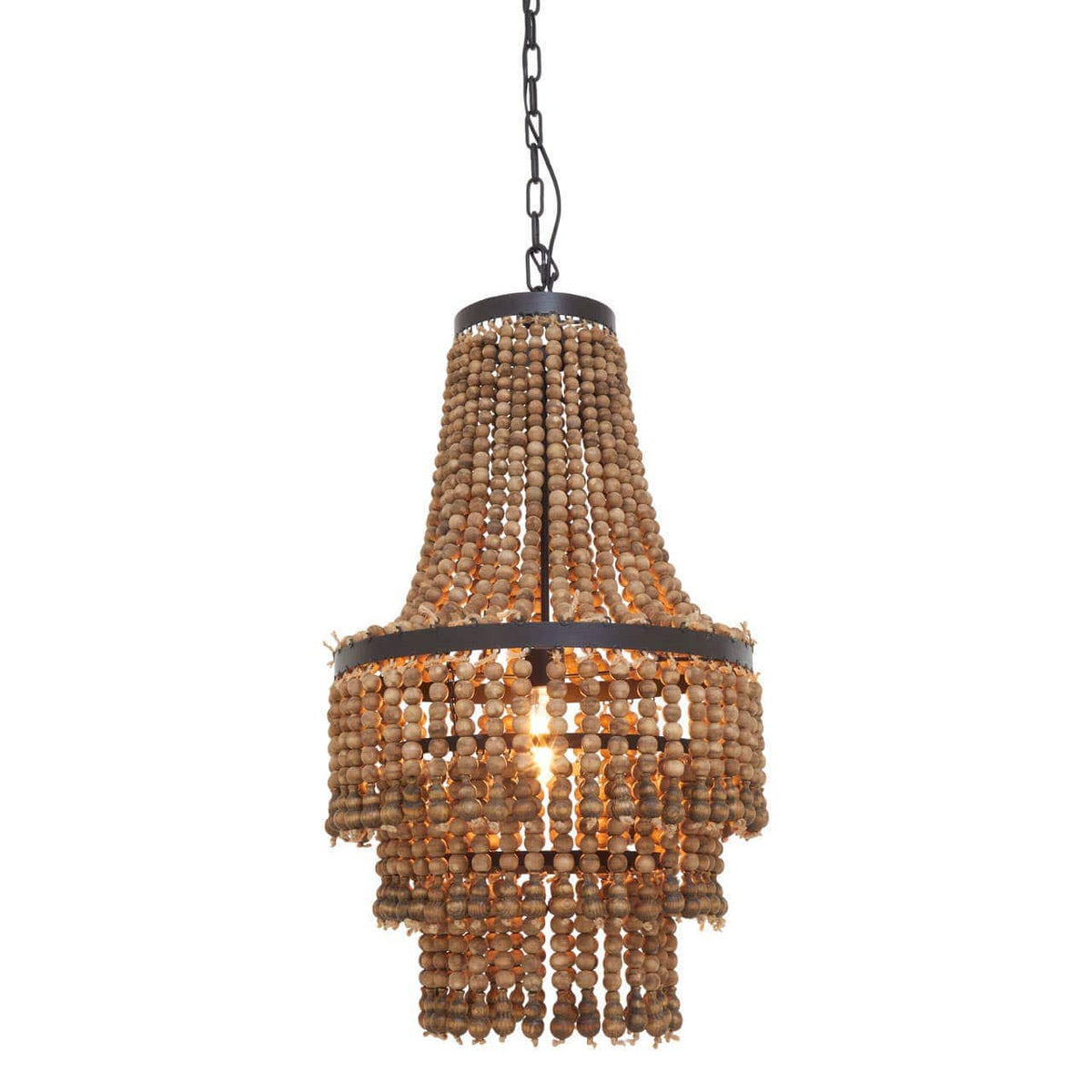 Lapiz Wood Chandelier.