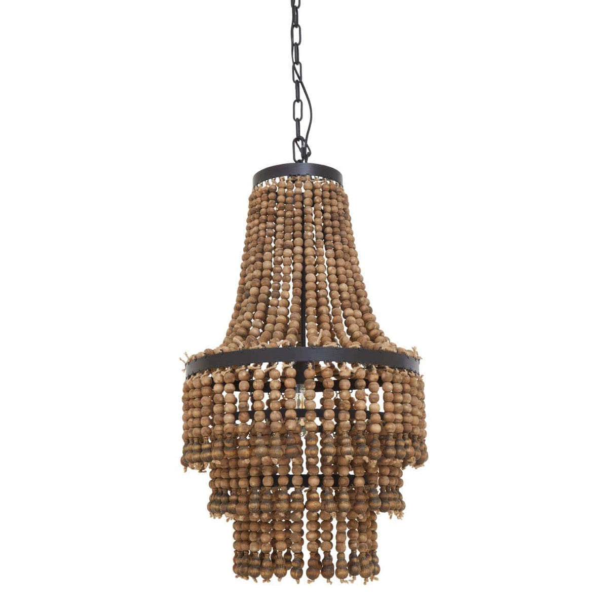 Lapiz Wood Chandelier.