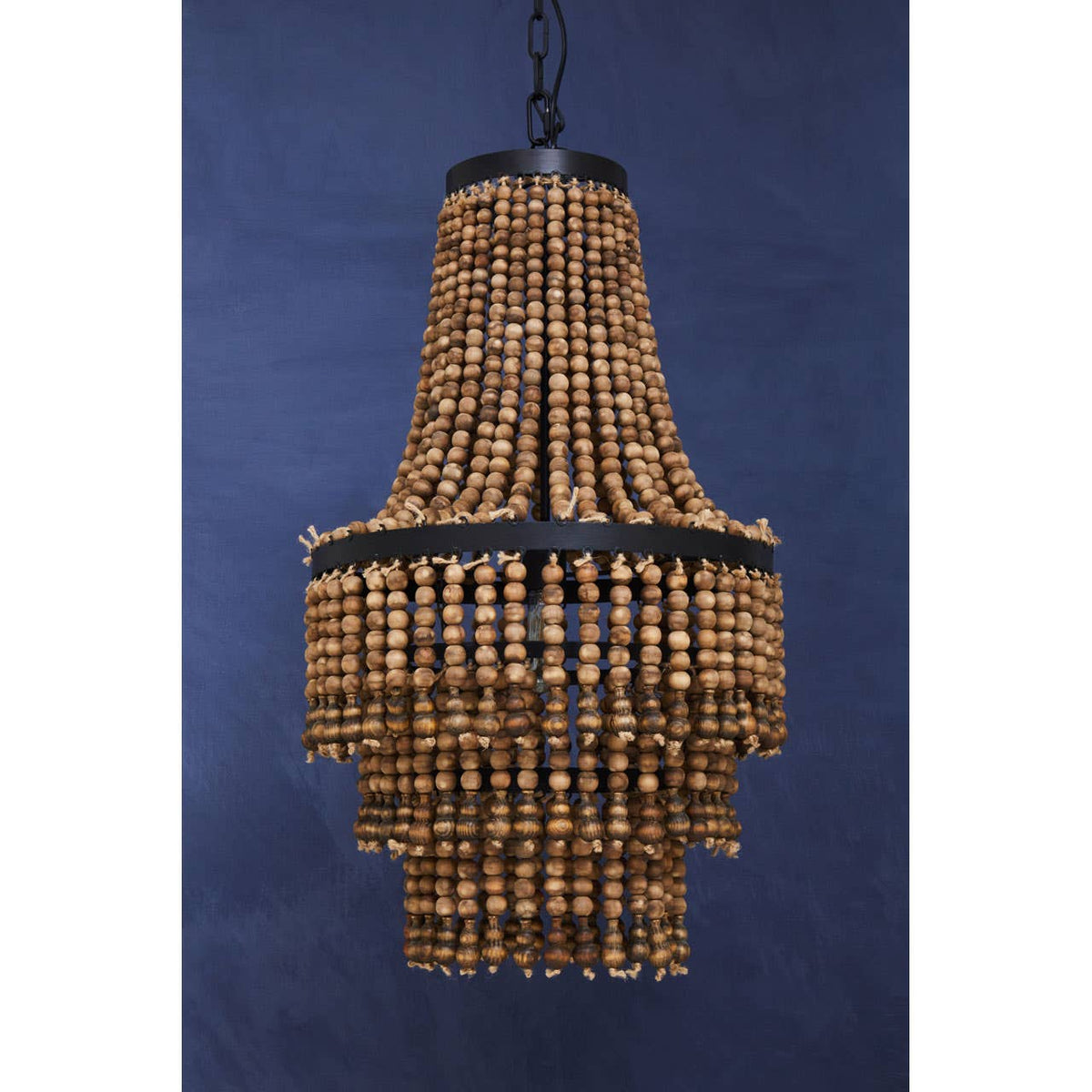 Lapiz Wood Chandelier.