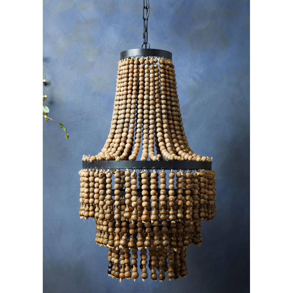 Lapiz Wood Chandelier.