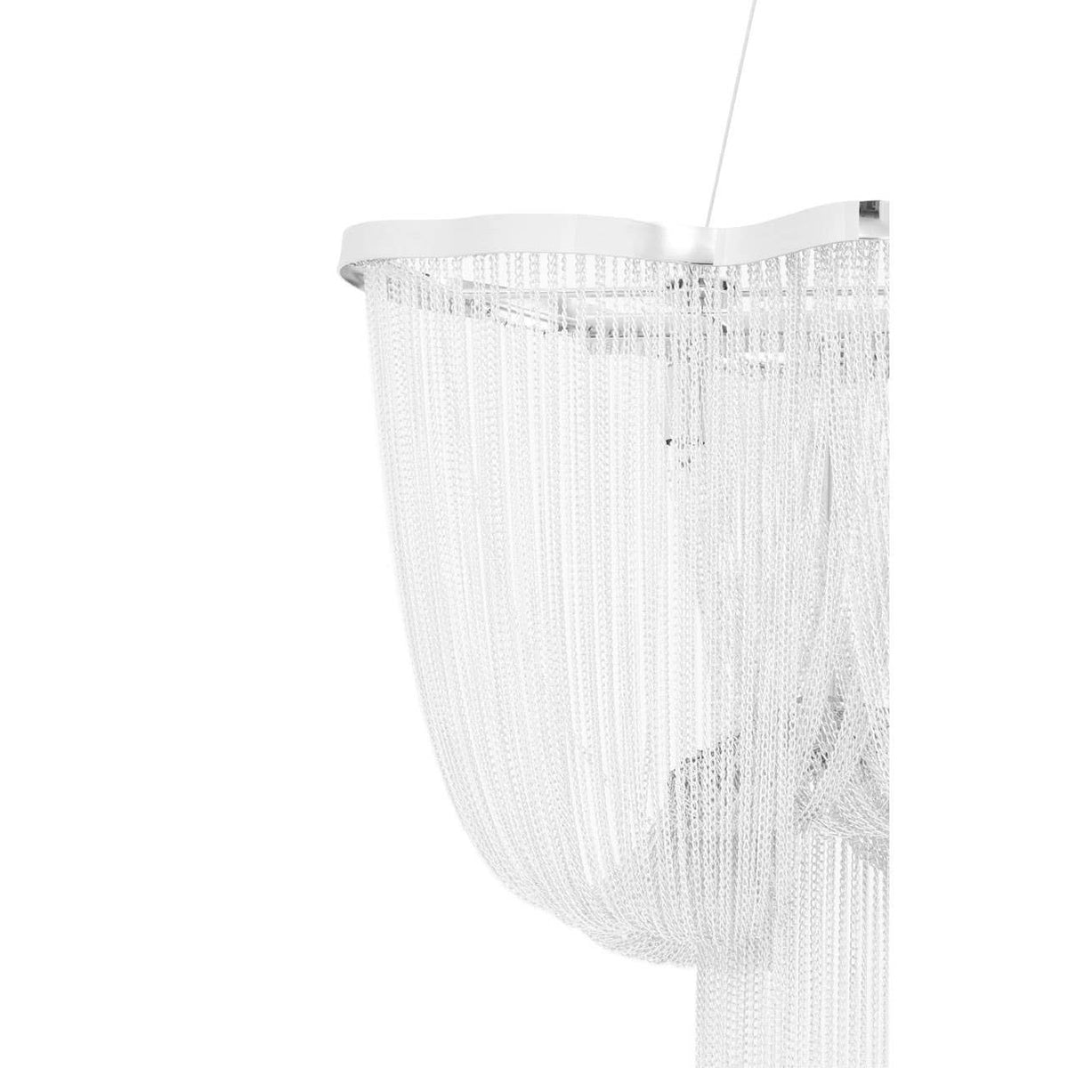 Lerici 6 Light Chrome Pendant 99X35Cm.