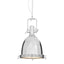 Lexington Large Chrome Plain Pendant Light.