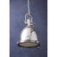 Lexington Large Chrome Plain Pendant Light.