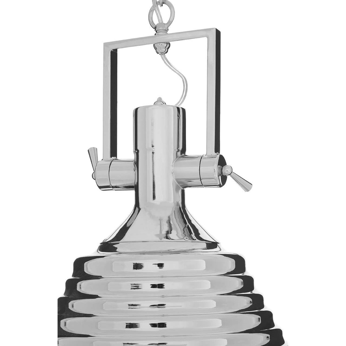 Lexington Medium Chrome Pendant Light.