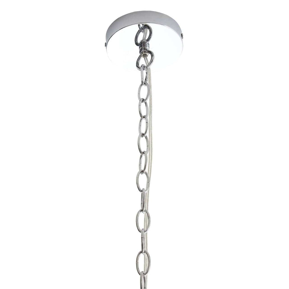Lexington Medium Chrome Pendant Light.