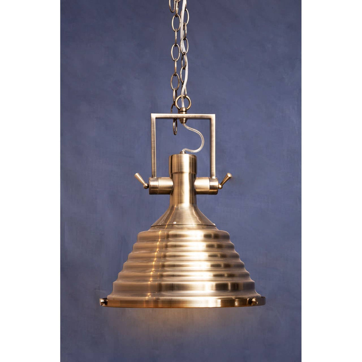 Lexington Medium Chrome Pendant Light.