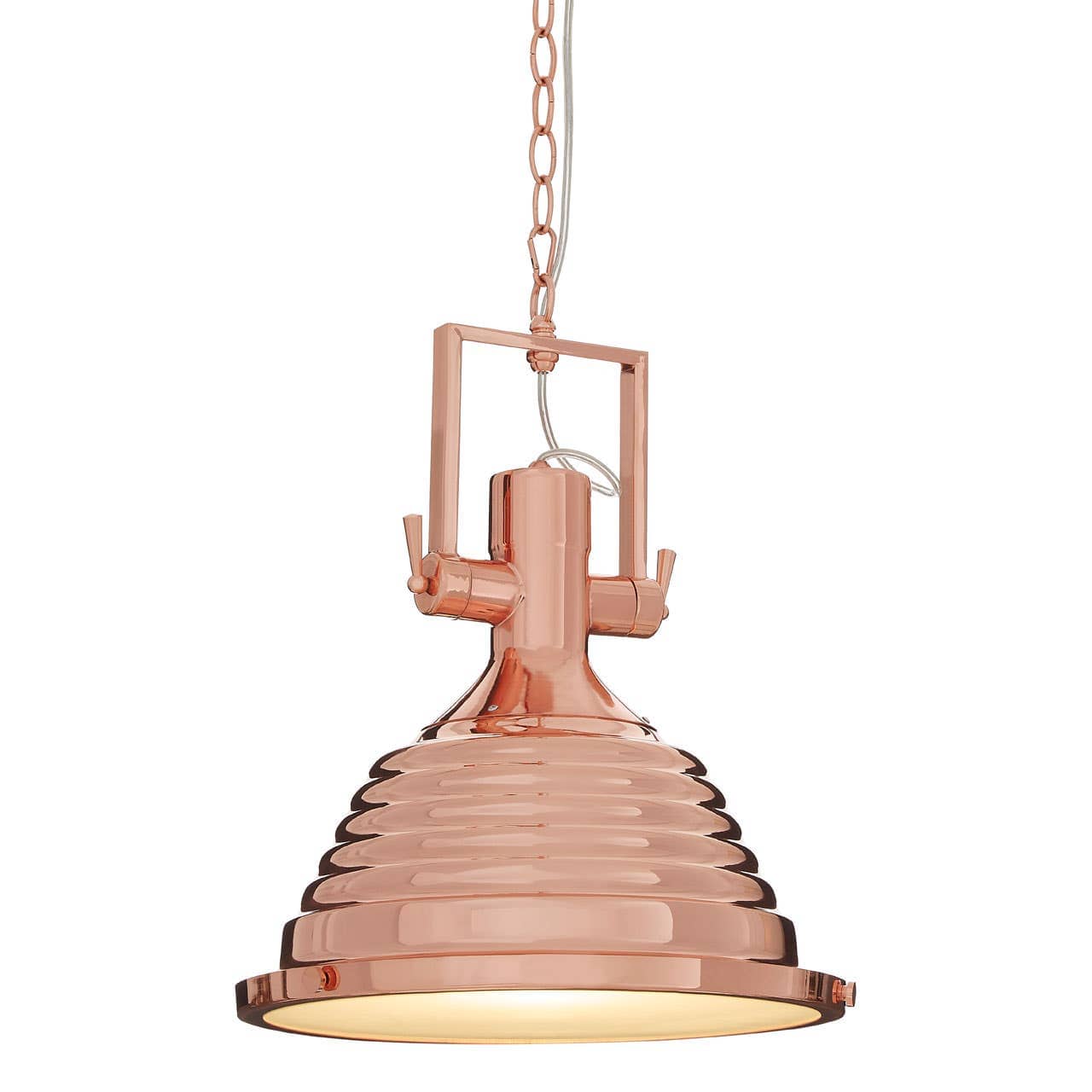 Noosa & Co. Lighting Lexington Medium Copper Pendant Light House of Isabella UK