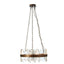 Noosa & Co. Lighting Lustra Acrylic Chandelier with Copper Band House of Isabella UK