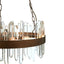 Noosa & Co. Lighting Lustra Acrylic Chandelier with Copper Band House of Isabella UK