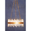 Noosa & Co. Lighting Lustra Acrylic Chandelier with Copper Band House of Isabella UK