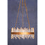 Noosa & Co. Lighting Lustra Acrylic Chandelier with Copper Band House of Isabella UK