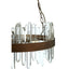 Noosa & Co. Lighting Lustra Acrylic Chandelier with Copper Band House of Isabella UK