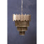 Lustra Large Nickel Painted Chandelier..