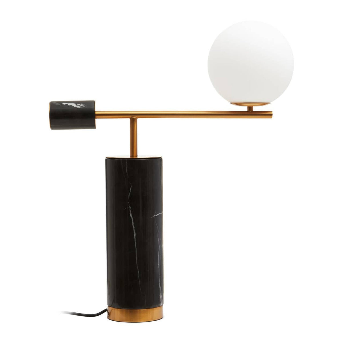 Marmo White Shade Table Lamp.