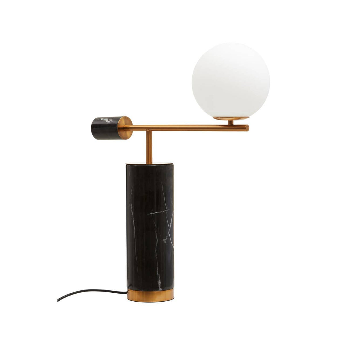 Marmo White Shade Table Lamp.