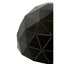 Mateo Large Black and Copper Dome Pendant Light.